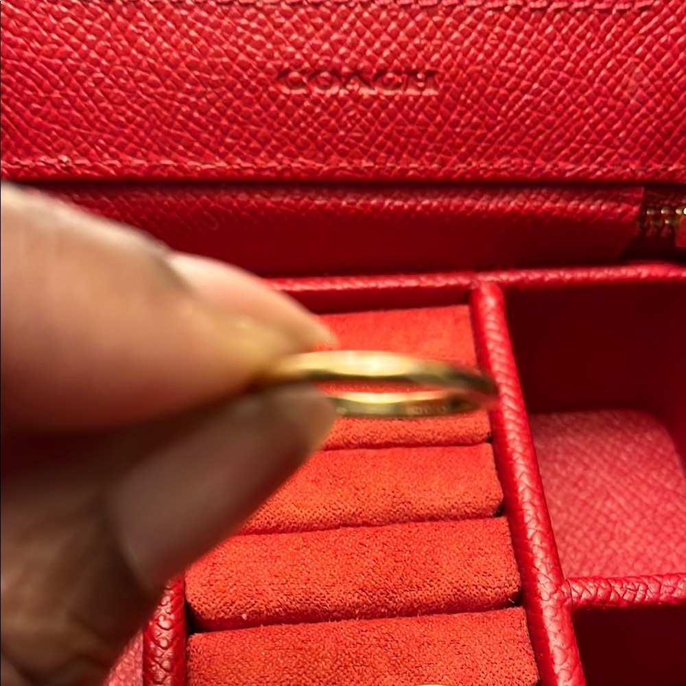 Diamond Supply Co Gold Engagement Ring 💍 😍 - Picture 5 of 6